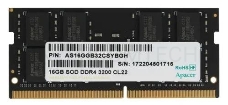 Модуль памяти для ноутбука APACER SODIMM 16GB PC25600 DDR4 SO ES.16G21.GSH