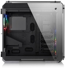 Корпус View 71 TG RGB (870680) CA-1I7-00F1WN-01 /Black/Win/SPCC/Tempered Glass*4/Color Box/Riing 140mm RGB Fan*3