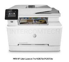 МФУ HP Color LaserJet Pro M283fdw <7KW75A> принтер/сканер/копир/факс, A4, 21/21 стр/мин, ADF, дуплекс, USB, LAN, WiFi