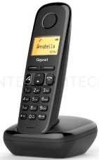 Трубка доп. Dect Gigaset A270H HSB RUS черный для A170/270