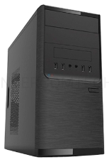 Корпус InWin POWERMAN ES701BK USB 3.0 (Mini Tower, mATX, 450W PM-450ATX, USB 3.0x2, USBx2 + Audio, черный) <6120258>