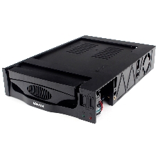 Салазки Mobile rack 3,5 SATA I/II/III AgeStar SR3P-S-1F (BLACK), пластик, чёрный