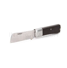 Нож КВТ НМ-01  для снятия изоляции нерж. сталь ширина лезвия 21мм толщина обуха 3мм