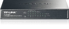 Коммутатор  TP-Link SMB TL-SG1008P Коммутатор 8-port Gigabit Switch с 4 портами РоЕ