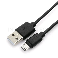 Кабель USB 2.0 Pro Гарнизон GCC-mUSB2-AMBM-1.8M, AM/microBM 5P, 1.8м, черный, пакет