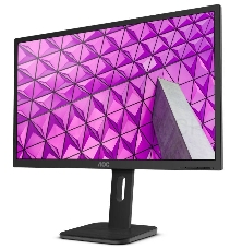 Монитор  23.8 AOC 24P1 [16:9] 1920х1080(FHD) IPS, nonGLARE, 250cd/m2, H178°/V178°, 1000:1, 50М:1, 16.7M Color, 5ms, VGA, DVI, HDMI, DP, USB-Hub, Height adj, Pivot, Tilt, Speakers, Audio out, 3Y, Black
