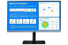 Ммонитор 23.8 Samsung S24R650FDIBlack/Gray(LED, Wide, 1920x1080, 5ms, 178°/178°, 250 cd/m, 1000:1, +DP, +НDMI, USB 3.0 x
