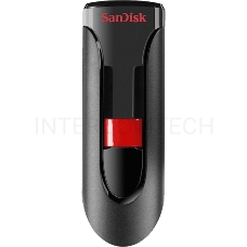 Флеш Диск 256GB SanDisk CZ60 Cruzer Glide, USB 2.0, Black