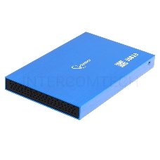 Внешний корпус 2.5 Gembird EE2-U3S-56, синий металлик, USB 3.0, SATA, алюминий