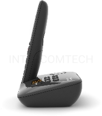 Р/Телефон Dect Gigaset AS690A RUS черный автооветчик АОН