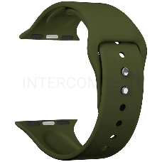 Силиконовый ремешок для Apple Watch 38/40 mm LYAMBDA ALTAIR DS-APS08-40-OL Olive