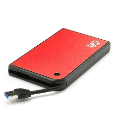 Внешний корпус для HDD AgeStar 3UB2A14 (Red) usb3.0 to 2,5 hdd SATA алюминий