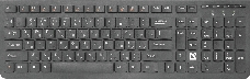 Беспроводная клавиатура DEFENDER ULTRAMATE SM-535 RU BLACK 45535 DEFENDER