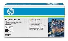 Тонер-картридж HP CE260X черный для CLJ CP4525 17000стр.