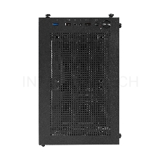 Корпус Miditower ExeGate i3 BASE-NPX500 (ATX, БП 500NPX с вент. 12 см, с окном, 1*USB+1*USB3.0, аудио, 4 вент. 12см с RGB подсветкой)