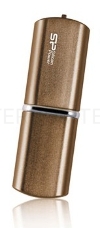 Флеш Диск Silicon Power 8Gb LuxMini 720 SP008GBUF2720V1Z USB2.0 коричневый