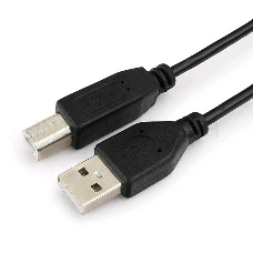 Кабель Гарнизон Кабель USB 2.0, AM/BM, 1м, пакет (GCC-USB2-AMBM-1M)