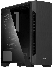 Корпус MidiTower Zalman S3 TEMPERED GLASS WINDOW black