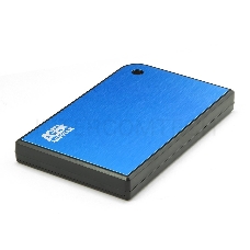 Внешний корпус для HDD/SSD AgeStar 3UB2A14 SATA II пластик/алюминий синий 2.5