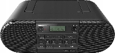 Аудиомагнитола Panasonic RX-D550E-K черный 20Вт CD CDRW MP3 FM(dig) USB BT