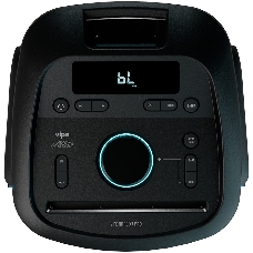 Музыкальная система VIPE VPMSNITROX7PRO. 200 Вт. Bluetooth 5.0. 5 режимов LED подсветки. 7 цветов. 12 часов без подзарядки. Дисплей. IPX4. FM радио. AUX. USB: Зарядка 5В/