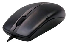 Мышь A4Tech OP-530NU (черный) USB,3+1 кл.-кн.,провод.мышь