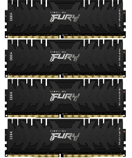 Память оперативная Kingston 128GB 3200MHz DDR4 CL16 DIMM (Kit of 4) FURY Renegade Black