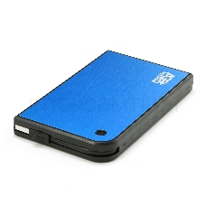 Внешний корпус для HDD/SSD AgeStar 3UB2A14 SATA II пластик/алюминий синий 2.5