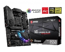 Материнская плата MSI MPG B550 GAMING PLUS Soc-AM4 AMD B550 4xDDR4 ATX AC`97 8ch(7.1) GbLAN RAID+HDMI+DP