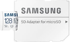 Флеш карта microSDXC 128Gb Class10 Samsung MB-MC128KA/RU/EU EVO PLUS + adapter