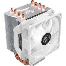 Кулер Cooler Master Hyper H410R White Edition, 600-2000 RPM, 100W, 4-pin, Full Socket Support