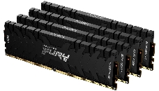 Память оперативная Kingston 128GB 3200MHz DDR4 CL16 DIMM (Kit of 4) FURY Renegade Black