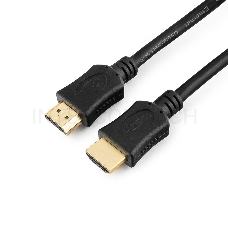 Кабель HDMI Gembird/Cablexpert , 1.8м, v1.4, 19M/19M, серия Light, черный, позол.разъемы, экран (CC-HDMI4L-6)