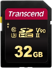 Флеш карта SD 32GB Transcend SDHC Class 10 UHS-II U3, MLC