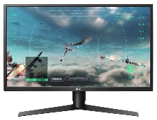 Монитор LG 27 Gaming 27GK750F-B черный/красный TN LED 16:9 HDMI матовая HAS Pivot 1000:1 400cd 170гр/160гр 1920x1080 DisplayPort FHD USB 5.9кг