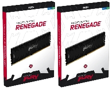 Память оперативная Kingston 128GB 3200MHz DDR4 CL16 DIMM (Kit of 4) FURY Renegade Black