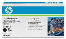 Тонер-картридж HP CE264X черный CLJ CM4540, Black, (17000стр.)