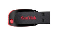 Флеш Диск 128GB SanDisk CZ50 Cruzer Blade, USB 2.0