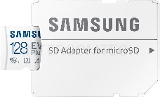 Флеш карта microSDXC 128Gb Class10 Samsung MB-MC128KA/RU/EU EVO PLUS + adapter