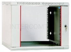 Шкаф настенный ЦМО ШРН-Э-12.500.1 12U 600x520мм пер.дв.стал.лист несъемные бок.пан. серый