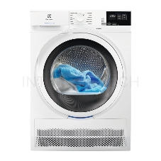 Сушильная машина ELECTROLUX EW6CR428W / 85х60х60, 8 кг, максимальная глубина 66.5 см, большой ЖК дисплей, конденсационная сушка