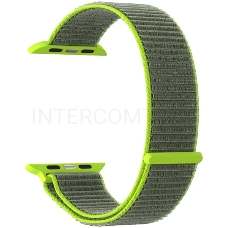 Универсальный ремешок из нейлона для часов 22 mm LYAMBDA VEGA DS-GN-03-22-2 Gray-green