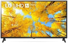 Телевизор LG 43 43UQ75006LF LCD 4K Ultra HD 60Hz DVB-T DVB-T2 DVB-C DVB-S DVB-S2 WiFi Smart TV