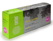 Тонер Картридж Cactus CS-CLT-Y407S желтый для Samsung CLP-325 CLX-3185 (1000стр.)