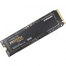 Накопитель SSD Samsung 500Gb M.2 PCI-E x4 MZ-V7S500BW 970 EVO Plus 2280 R3500/W3200MB/s
