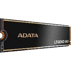 Твердотельный накопитель SSD M.2 2280 4TB ADATA LEGEND 960 Client SSD [ALEG-960-4TCS] PCIe Gen4x4 with NVMe, 7400/6800, IOPS 700/550K, MTBF 2M, 3D NAND, 3120TBW, 0,43DWPD, Heat Sink, SMI SM2264, Work with PS5, RTL