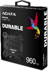 Накопитель SSD A-Data USB 3.0 960Gb ASD600Q-960GU31-CBK SD600Q 1.8 черный