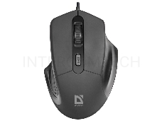 Мышка DEFENDER USB OPTICAL DATUM MB-347 BLACK 52347