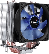 Кулер Aerocool Verkho 4 Lite , до 125W, 4х теплотрубки, PWM, 1000-2000 RPM, 2066/2011/1150/1154/1155/1156/1366/775 , AM4/AM3+/AM3/AM2+/AM2/FM2/FM1