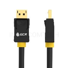 Кабель Greenconnect 1.8m DisplayPort v1.2, 19M/19M, черный, 28/28 AWG, GCR-DP2DP-1.8m